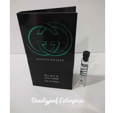 Gucci Guilty Black Men Vial 2ml EDT Non Spray	