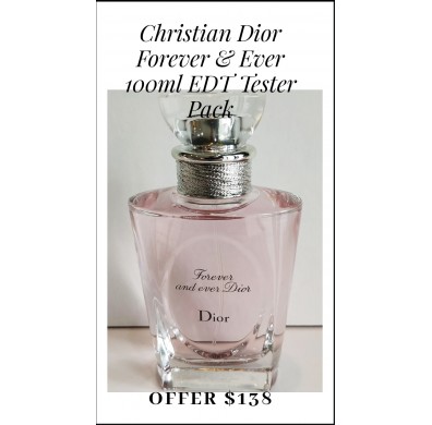 Christian Dior - CD Forever & Ever Dior 100ml Tester Pack EDT Spray