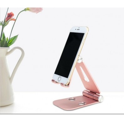Mobile Phone / Ipad Foldable Aluminium Alloy Stand 