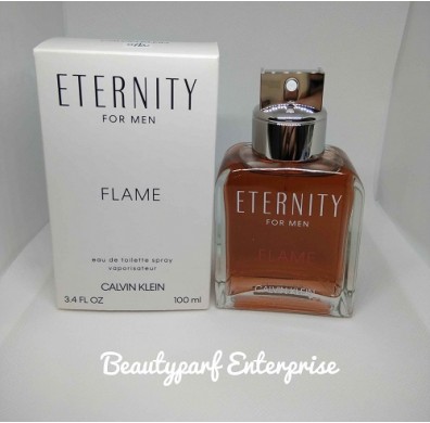 Calvin Klein - CK Eternity Flame Men 100ml EDT Spray Tester Pack 