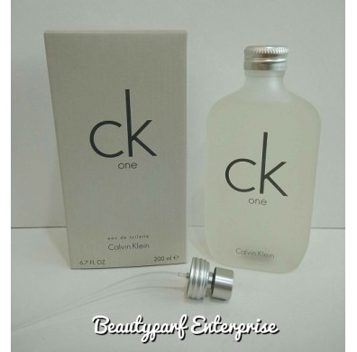 Calvin Klein – CK One (Unisex)  100ml / 200ml EDT Spray