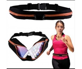 Jogging Waist Sport Bum Pouch Pack Water Resistance With Versace Perfume vial Spray