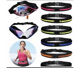 SPORTY DUAL SUNVISOR HAT & JOGGING WAIST POUCH PACKAGE DEAL  