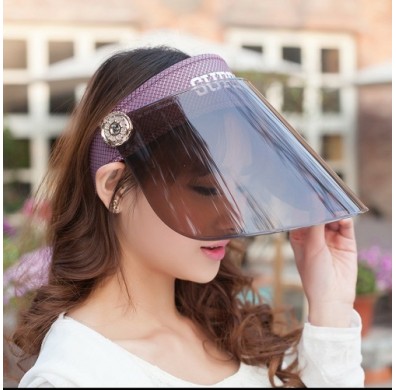 Sunshade Hat Visor Anti UV For Unisex 