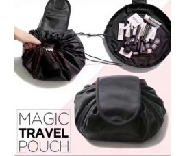 Travel Makeup Lazy Cosmetic Drawstring Pouch With Free Versace Eros Vial 