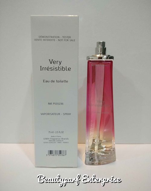 Givenchy Very Irresistible For Women EDT 75mL. Brand New Tester