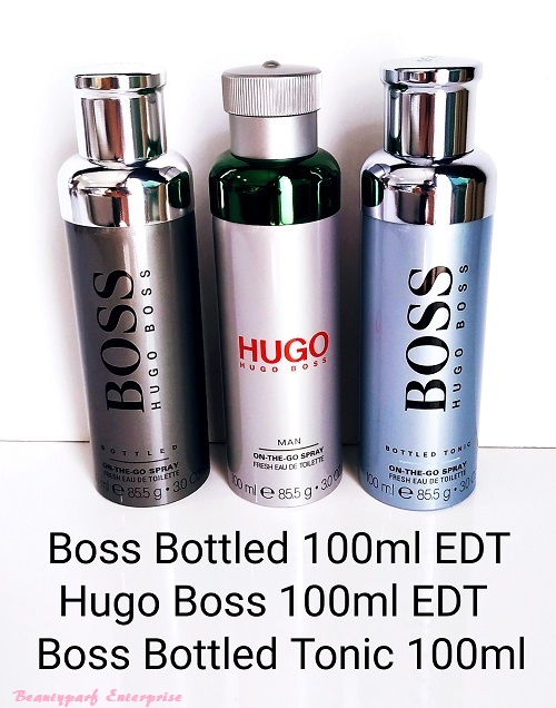 hugo boss bottled on the go spray 100ml